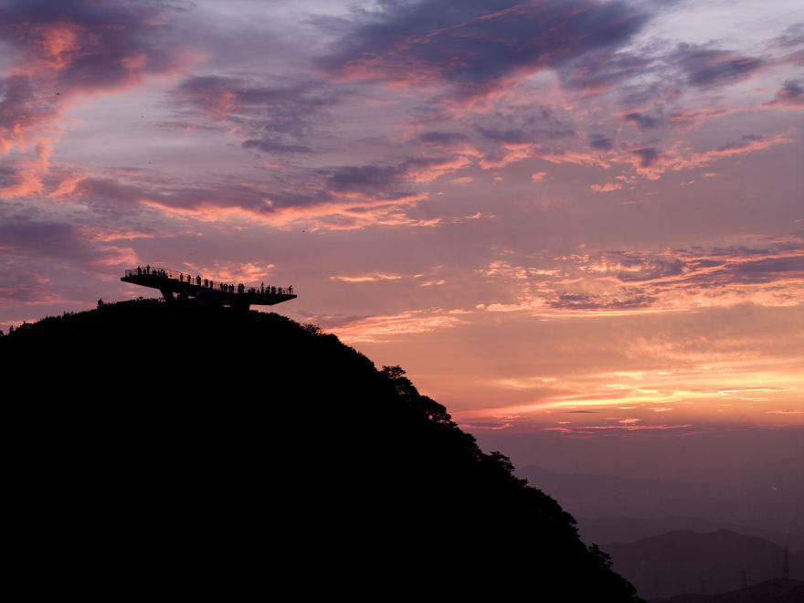 深圳梅沙尖城市观景平台丨中国深圳丨line+ studio-61
