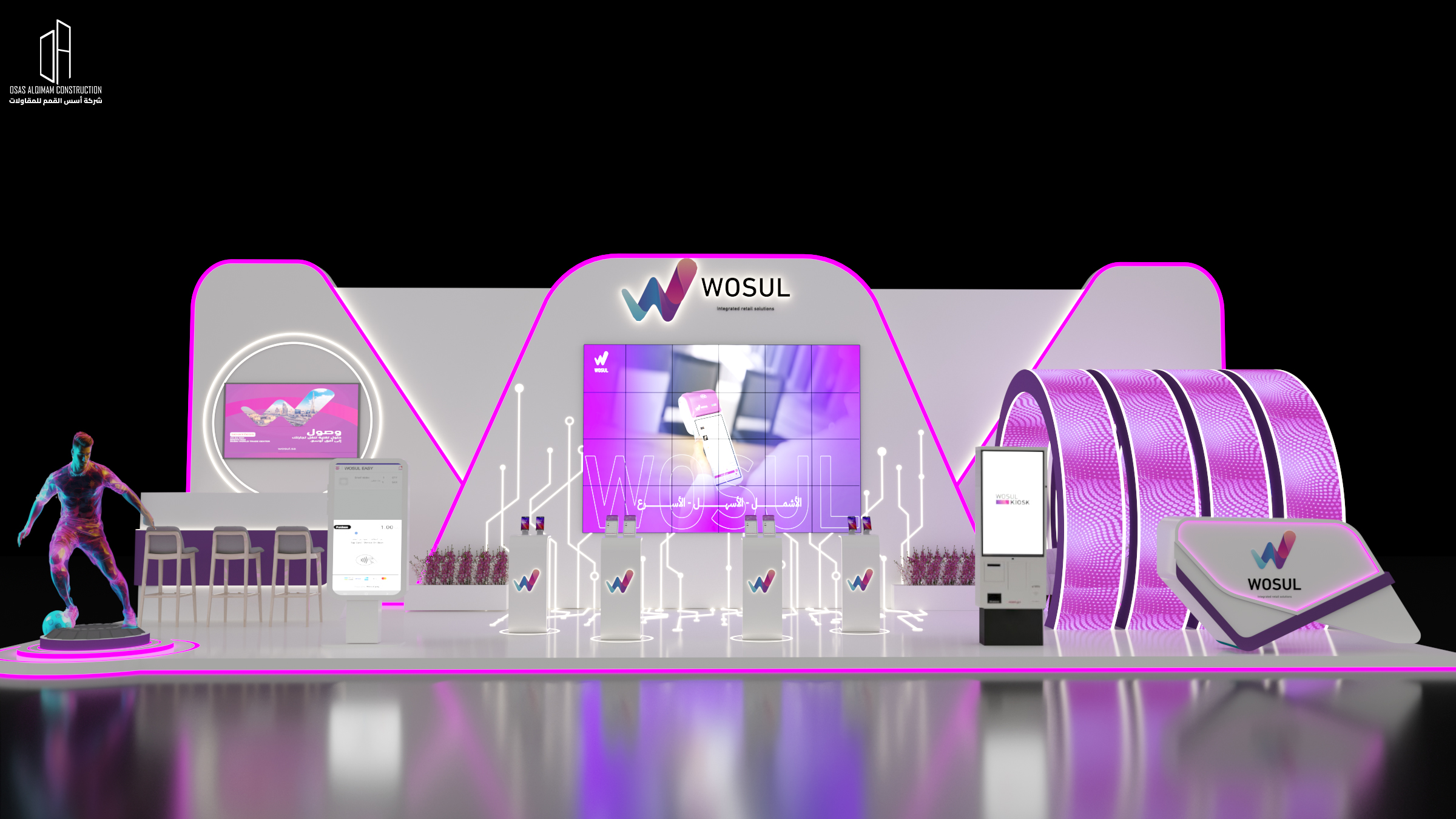 Wosul booth at 24 Fintech expo Riyadh Saudi Arabia-0