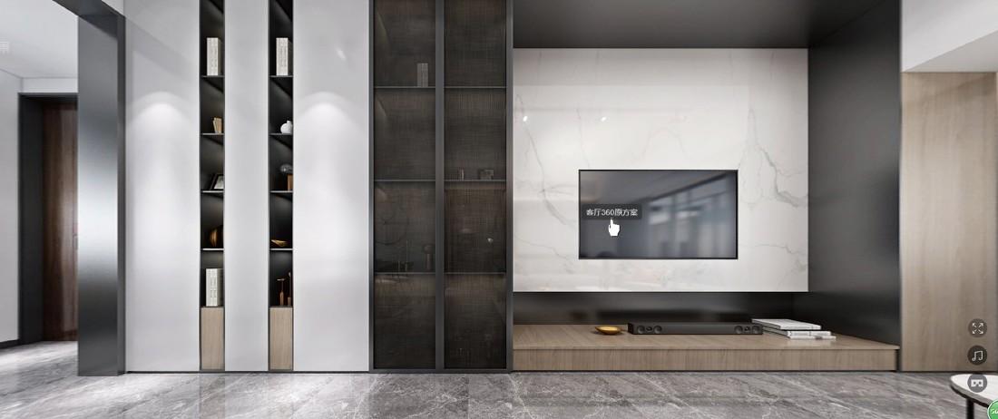 80平小户型现代简约港式风格·缤纷•纯真-14