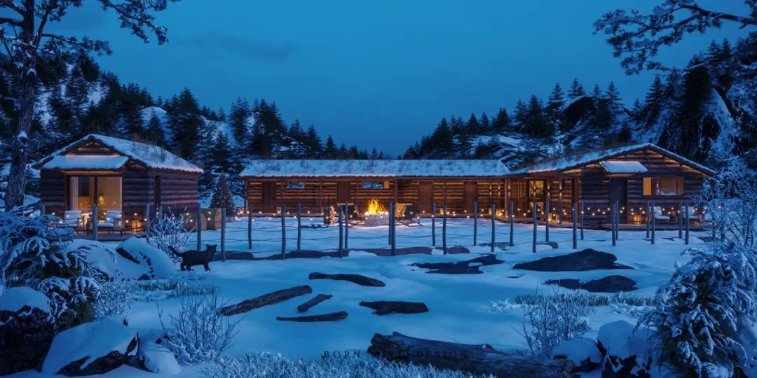 新疆民宿 融于自然的野奢木屋丨中国新疆丨博仁设计-13