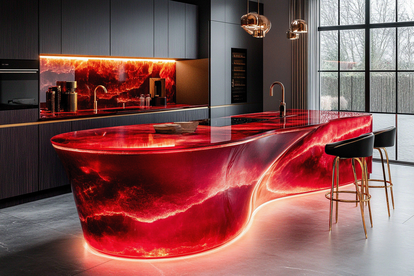 Extraordinary Bespoke Kitchen Islands by AICI-47