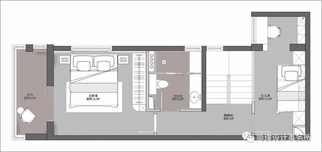 北京万柳怡水园错层复试公寓，功能与艺术的完美碰撞-44