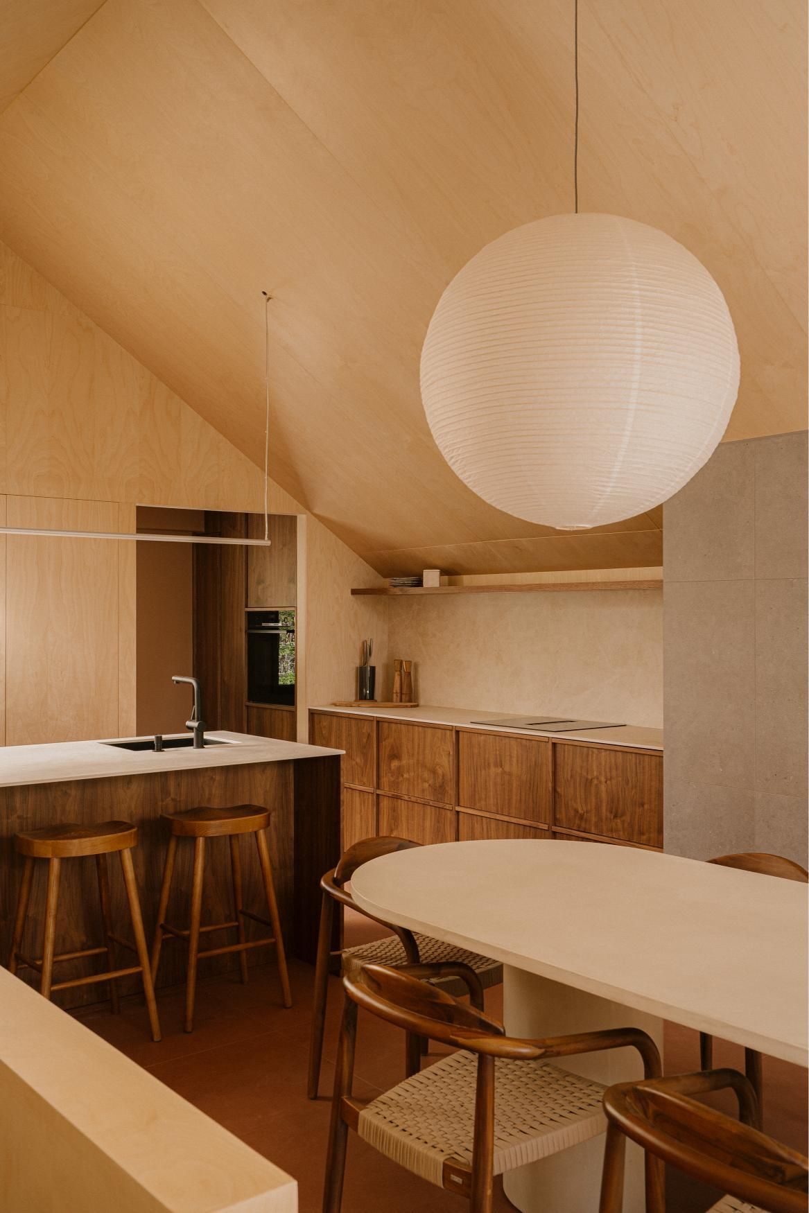 北欧  阿拉贡风格山区住宅改造-11