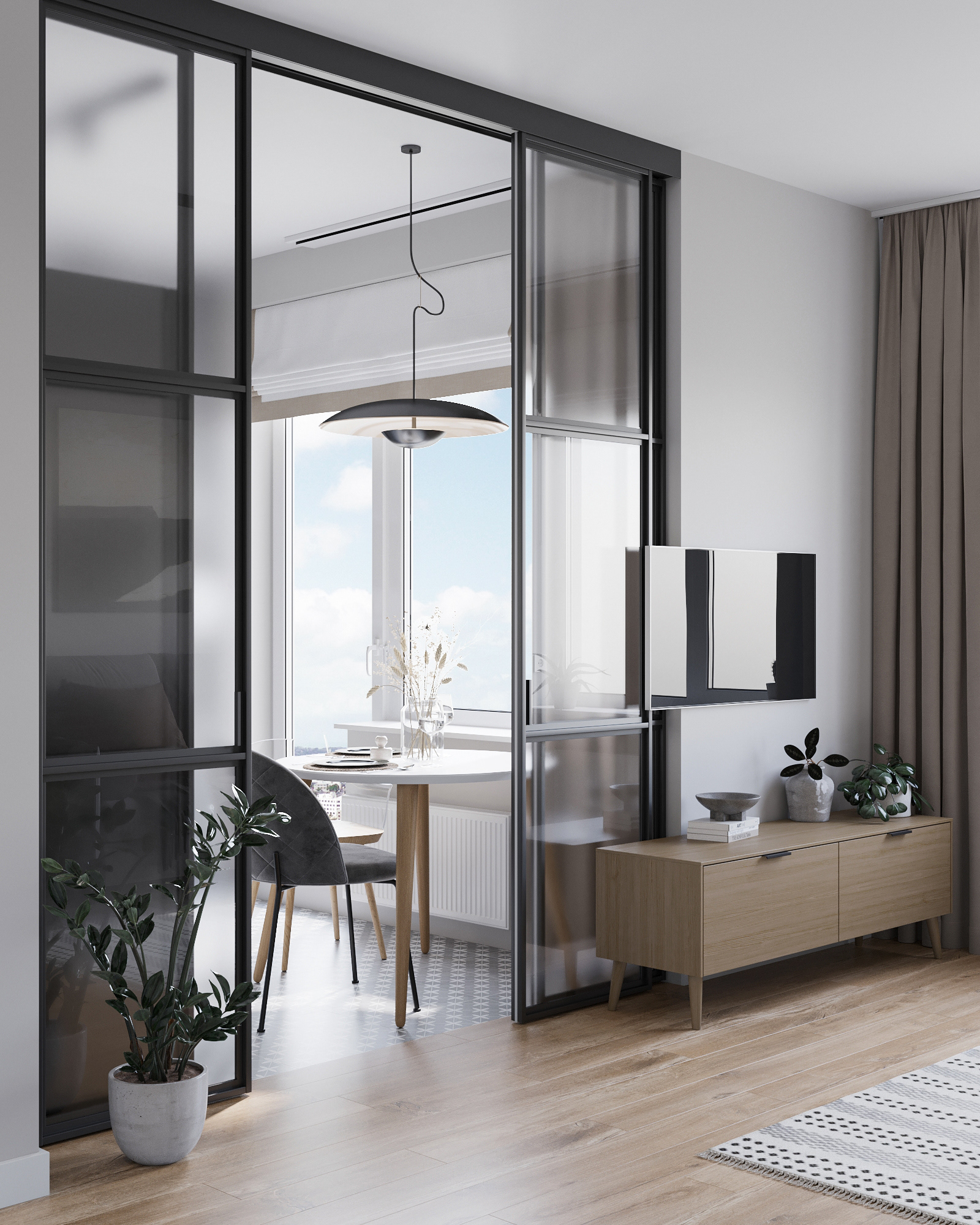 Living room for rent appartments-4