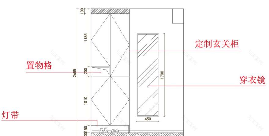 极简黑白灰,139㎡三室变两室的生活艺术-2