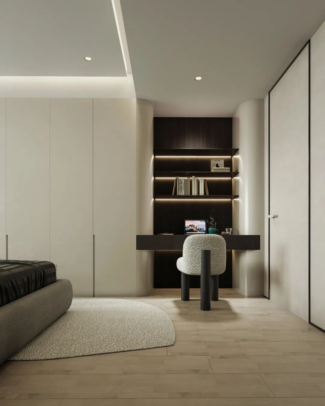 恒基旭辉府现代家居设计丨戴柯律-25