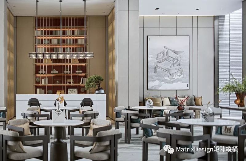 世茂杭州钱塘天誉销售中心 | 古雅与现代的完美融合-31