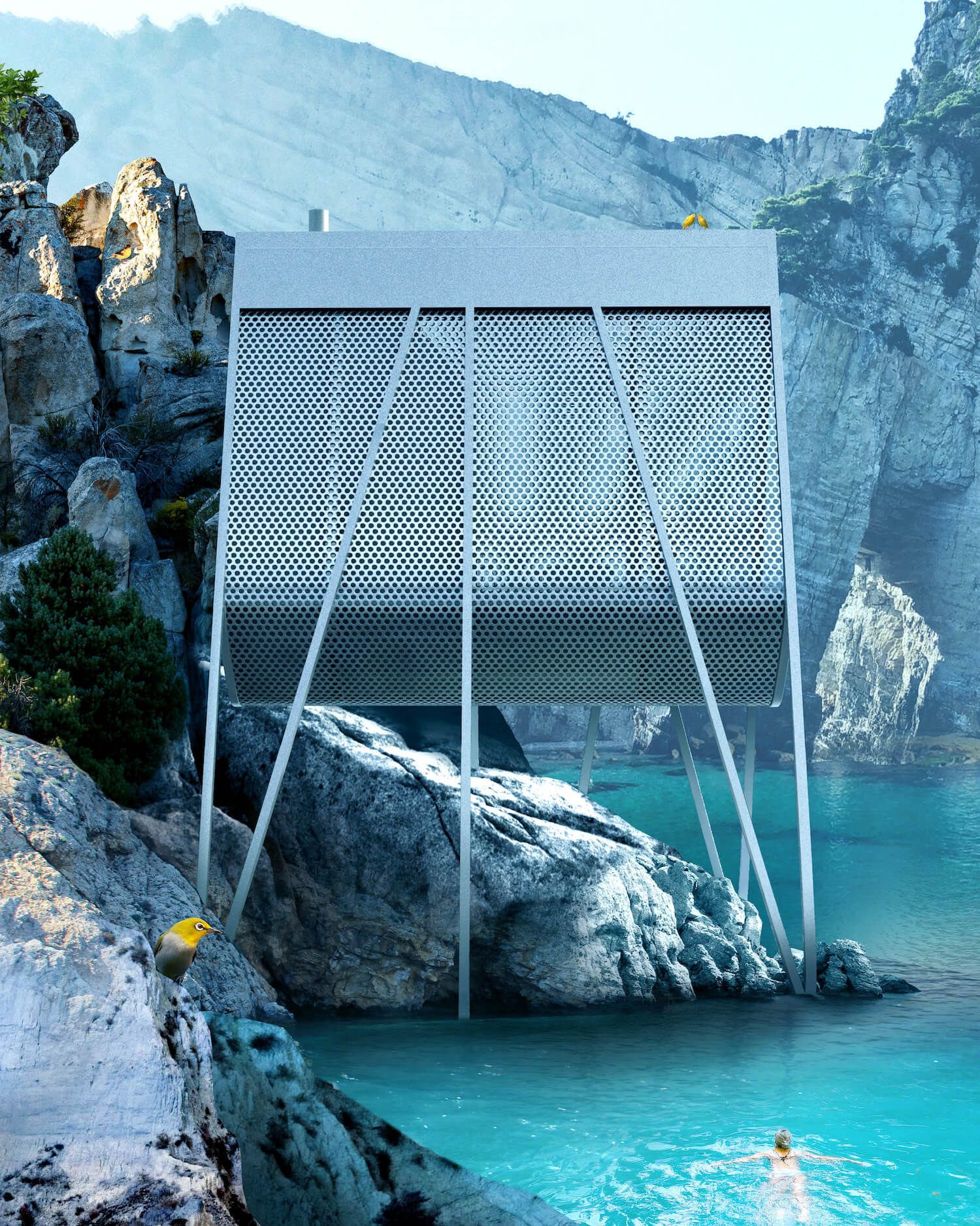 希腊海滨的白色小屋丨ANTIREALITY-20