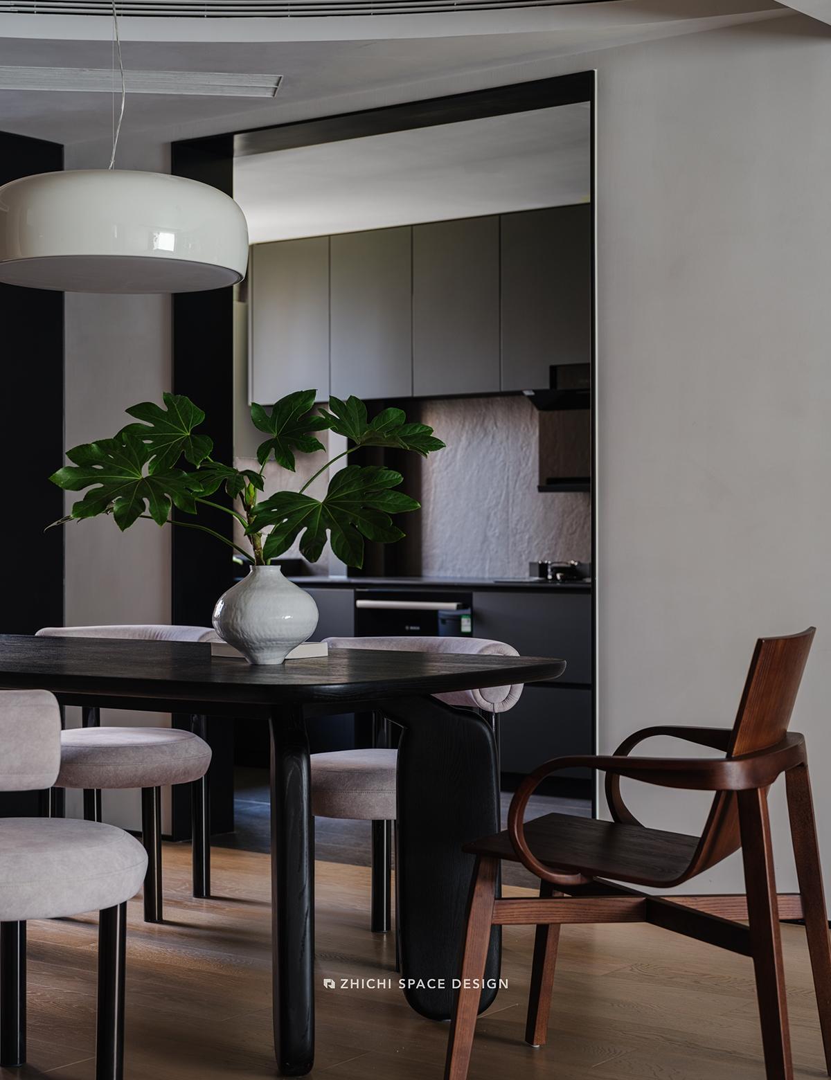 咫尺新作︱『无界,有序,有光』,180㎡知识分子理想国-30