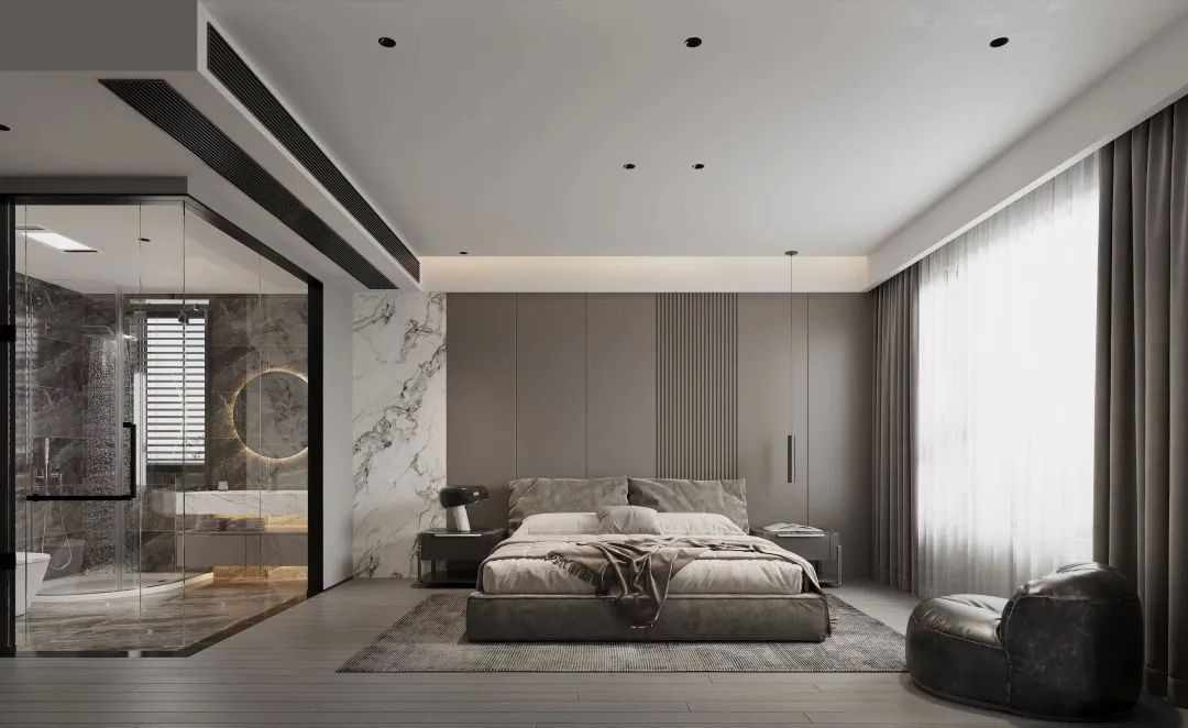 Original Design | 正荣紫阙台142平-轻于形，奢于质，黑白灰的意式轻奢，精致感十足！-40