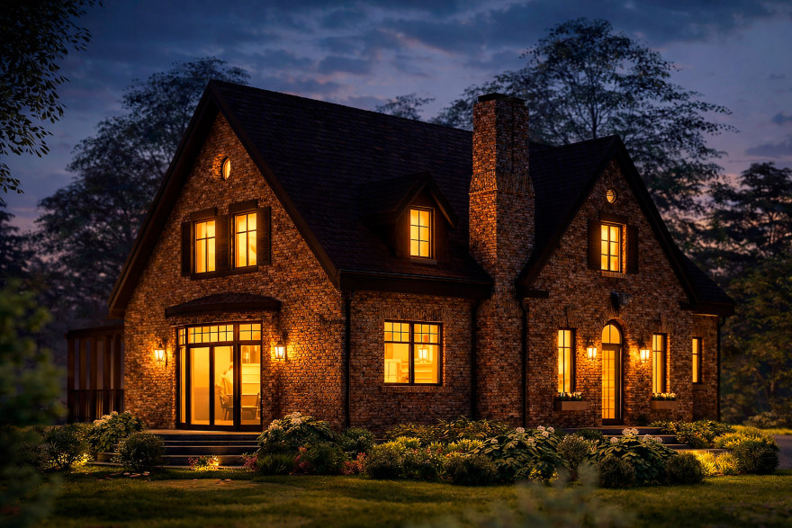 都铎式房屋丨俄罗斯莫斯科丨Anastasiia Muratova-32