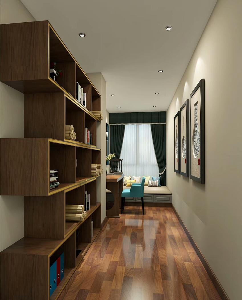 意巢设计 · 书香盛浓新中式家居-10
