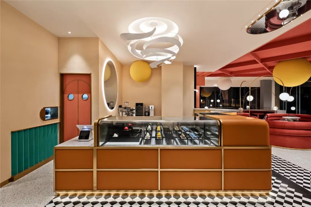 梦幻法式甜品屋 | 色彩与圆形的完美交响-18