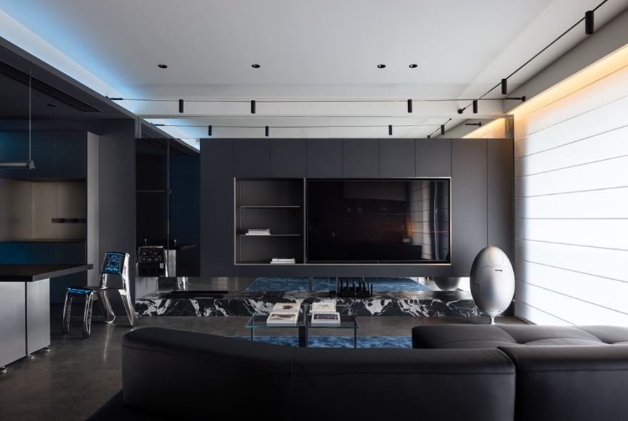 极简暗黑风:隐秘 · 深邃丨中国杭州丨有斯设计-8