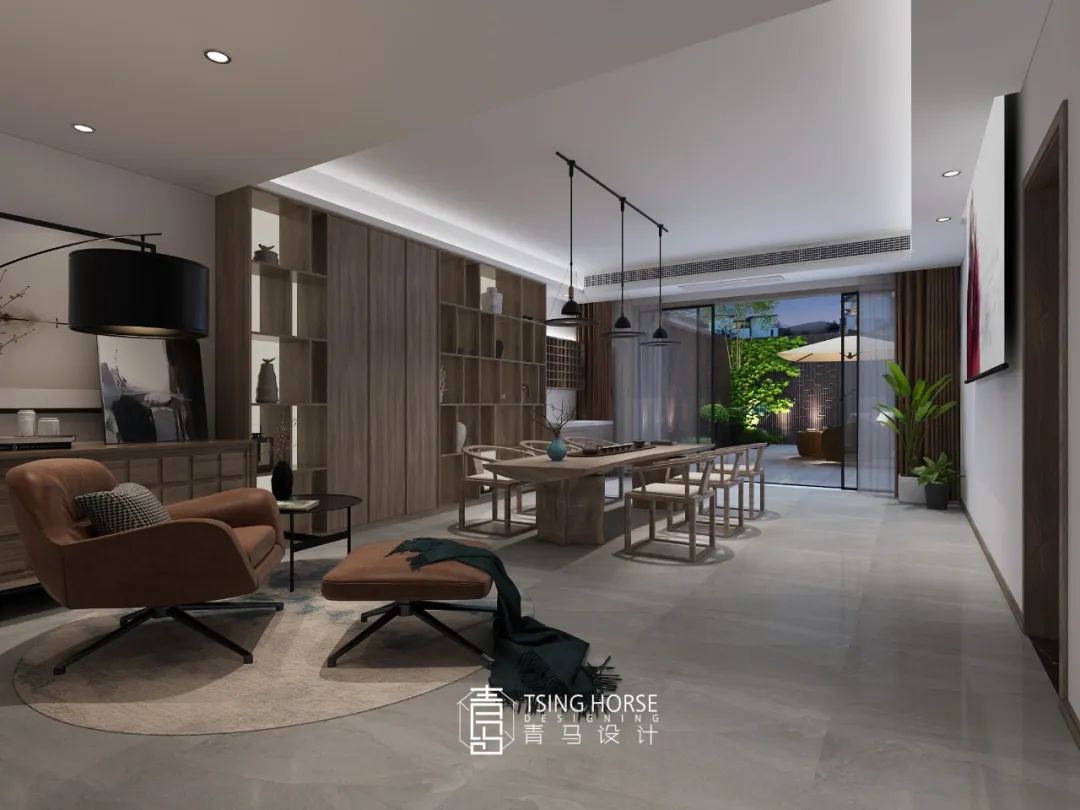 曲江大城 350㎡简约风三代同堂宅，设计师刘永强打造温暖新家-82