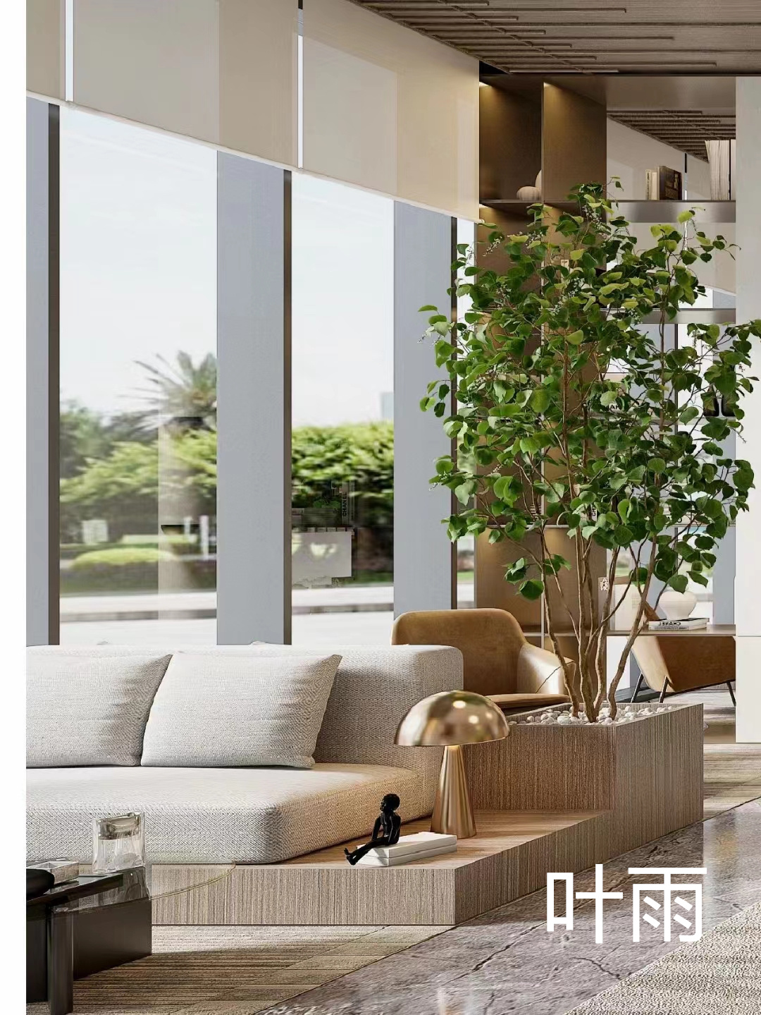 售楼部大厅效果表现-3