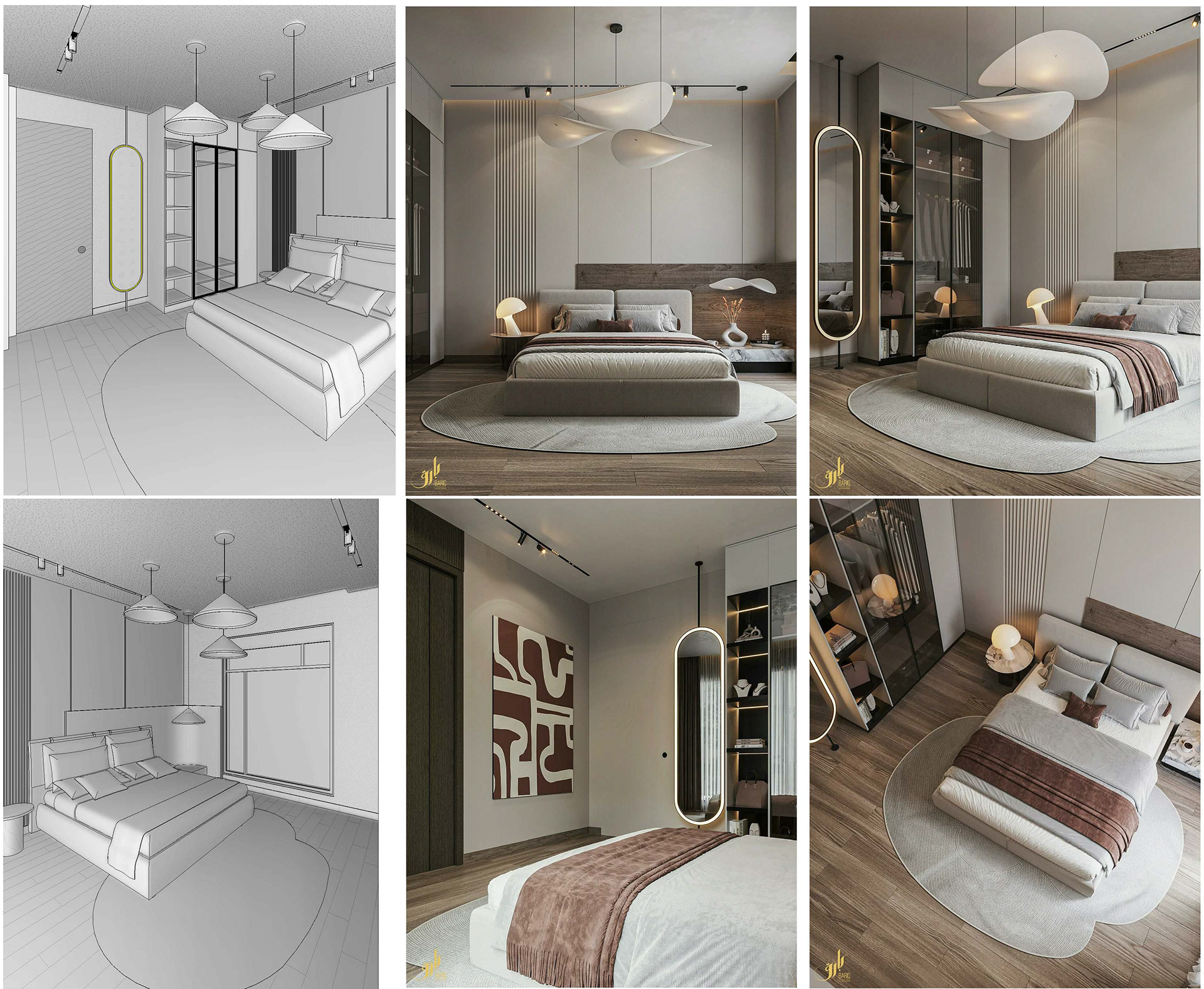 A·A 现代别墅室内设计丨沙特阿拉伯丨Bariq Consultants-39