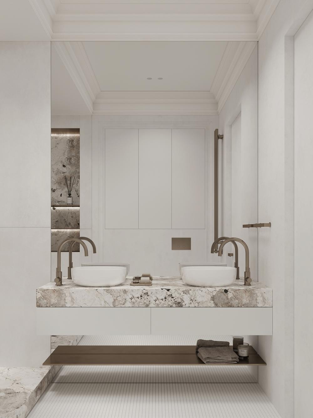 110㎡浅色系住宅设计 让简约更有格调！-14