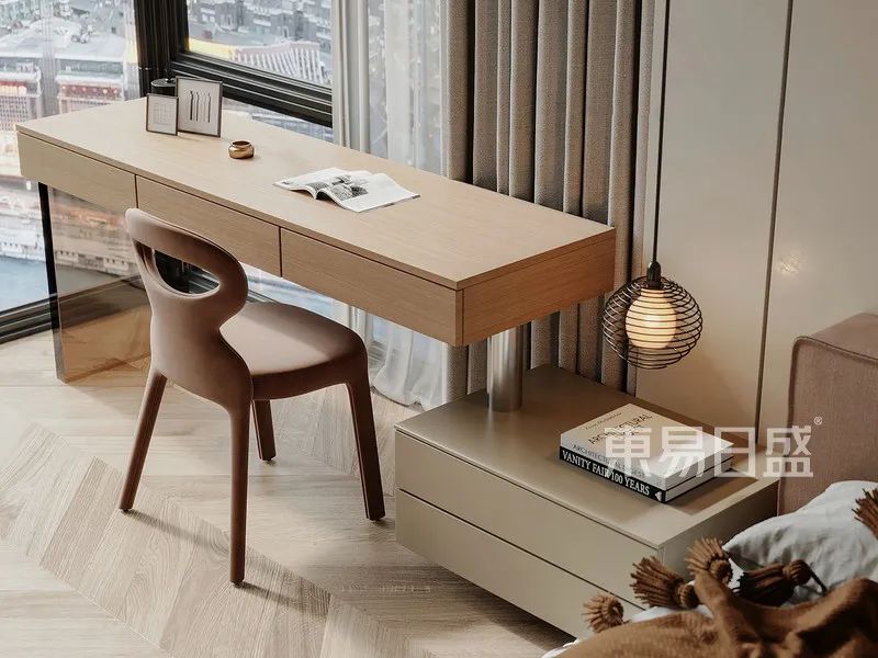 151㎡现代风，全屋木色搭配，简雅又从容-2