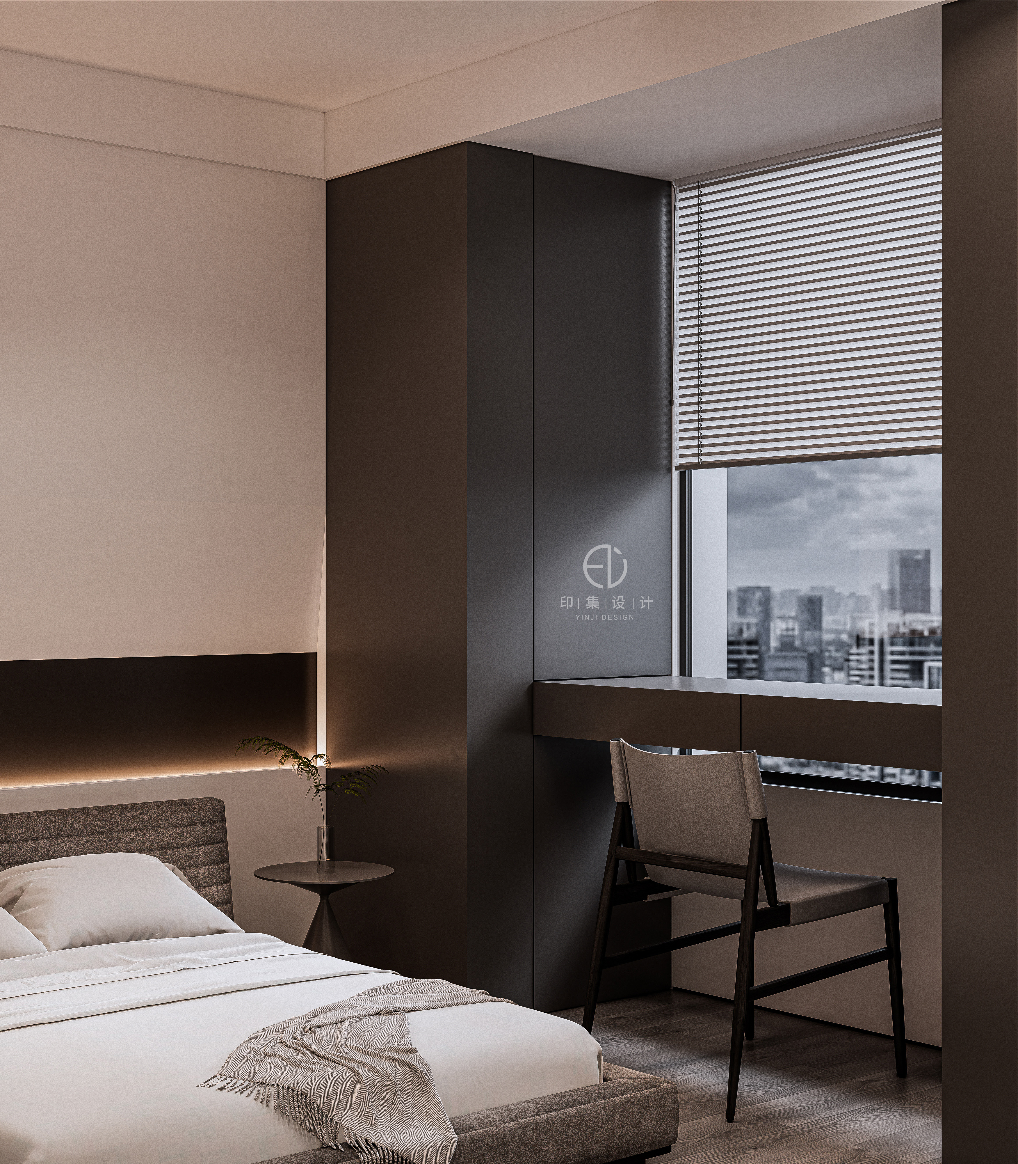 160㎡ 极简黑白灰，凡而不俗，构筑自由-28