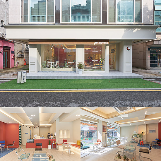 色彩斑斓的咖啡厅设计-1