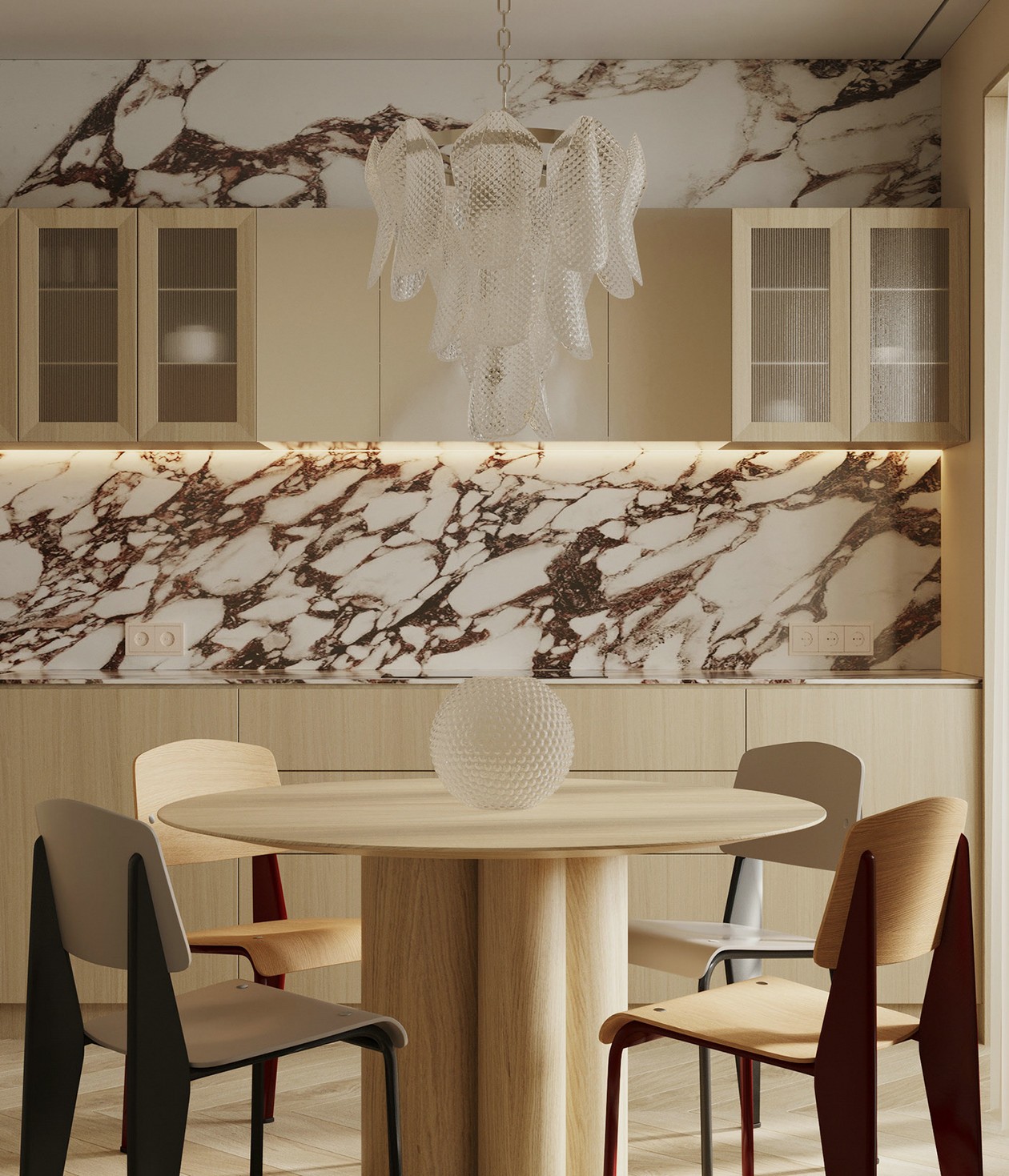 多彩色系小空间公寓设计 新时代的浪漫风情，邂逅都市自然-10