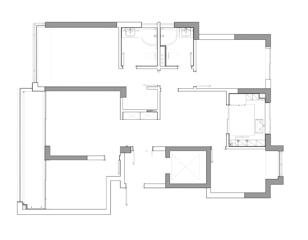 汇港城精装改造丨中国杭州丨菲拉设计-83