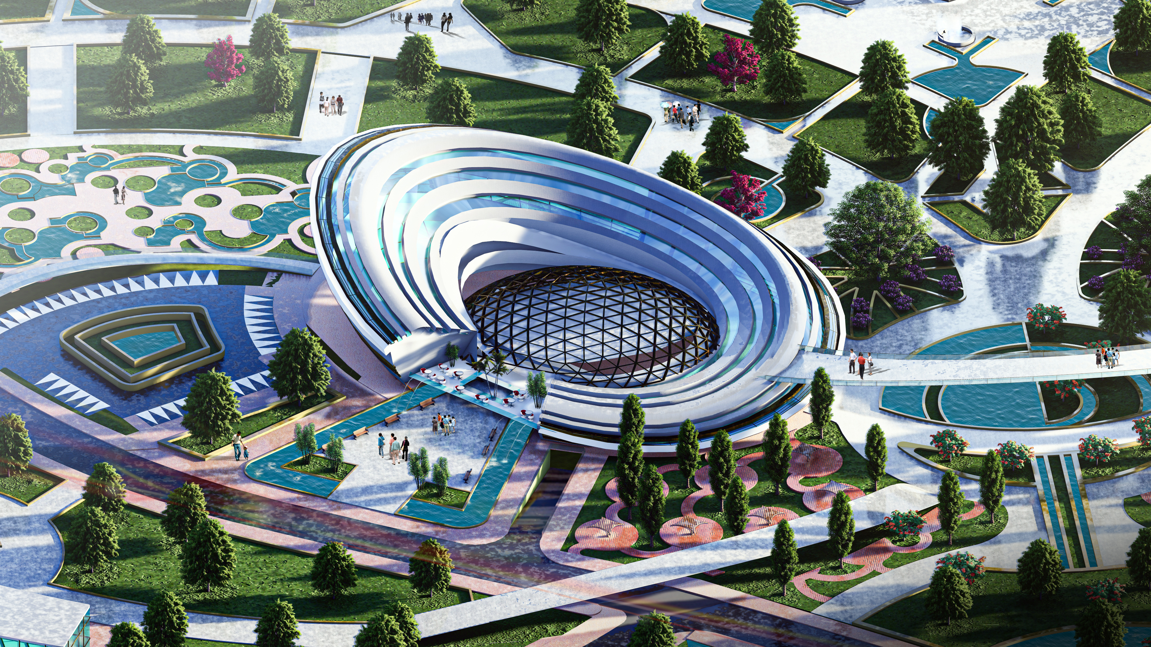 旅游与健康综合体丨叙利亚丨Adnan Obaji-5