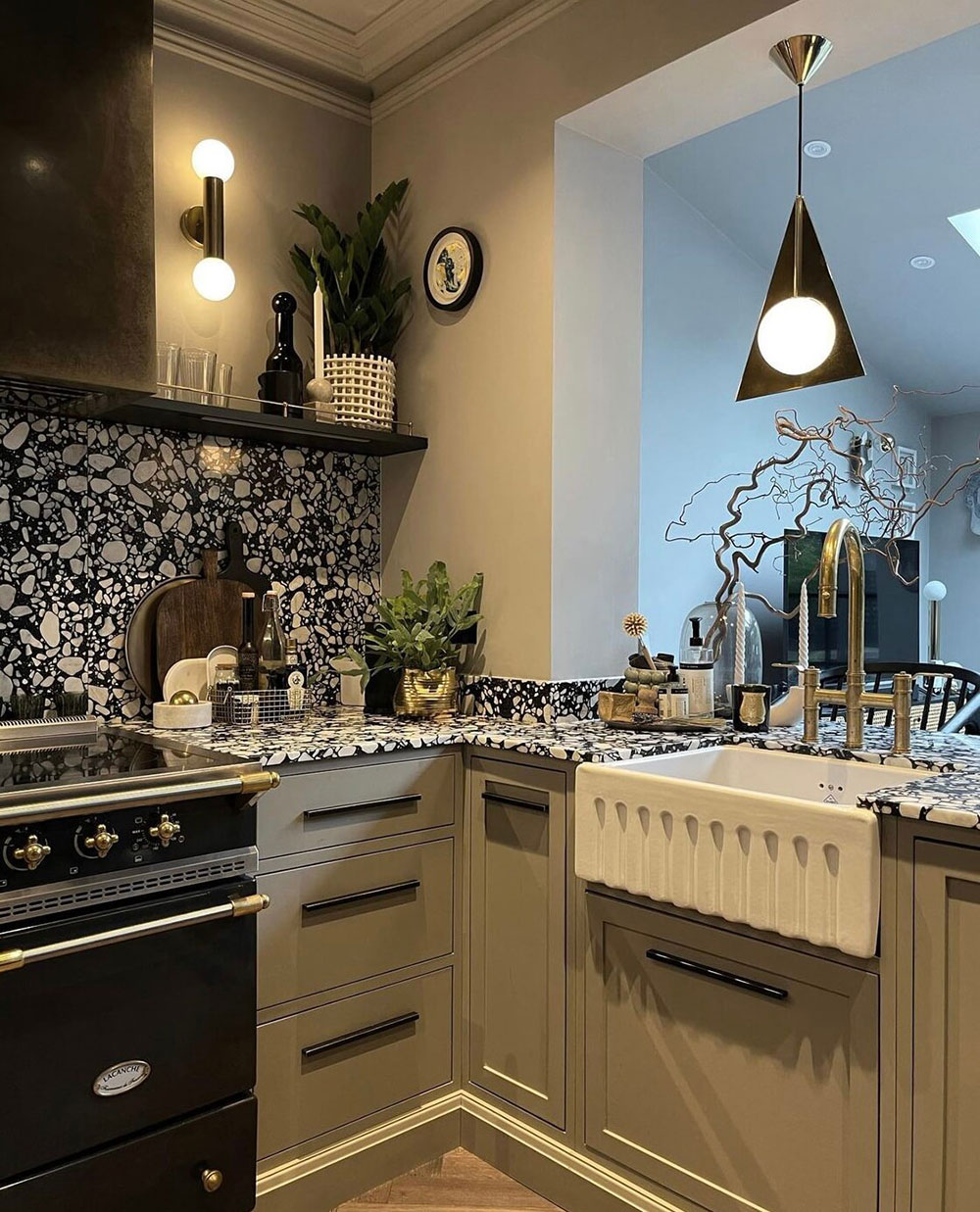 英伦风尚 | 伦敦优雅大胆的爱德华式联排别墅-9