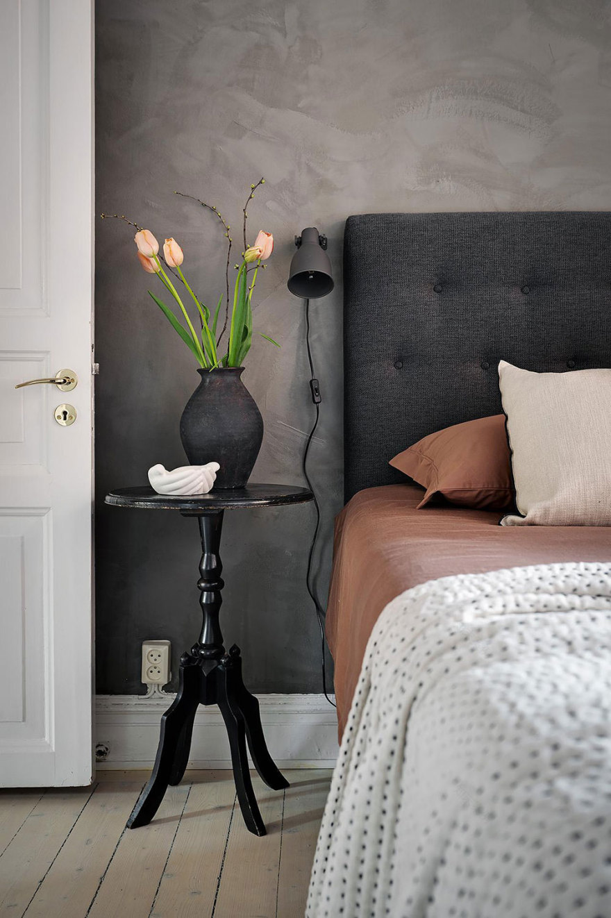 温馨时尚的 80 平米斯堪的纳维亚风格公寓-20