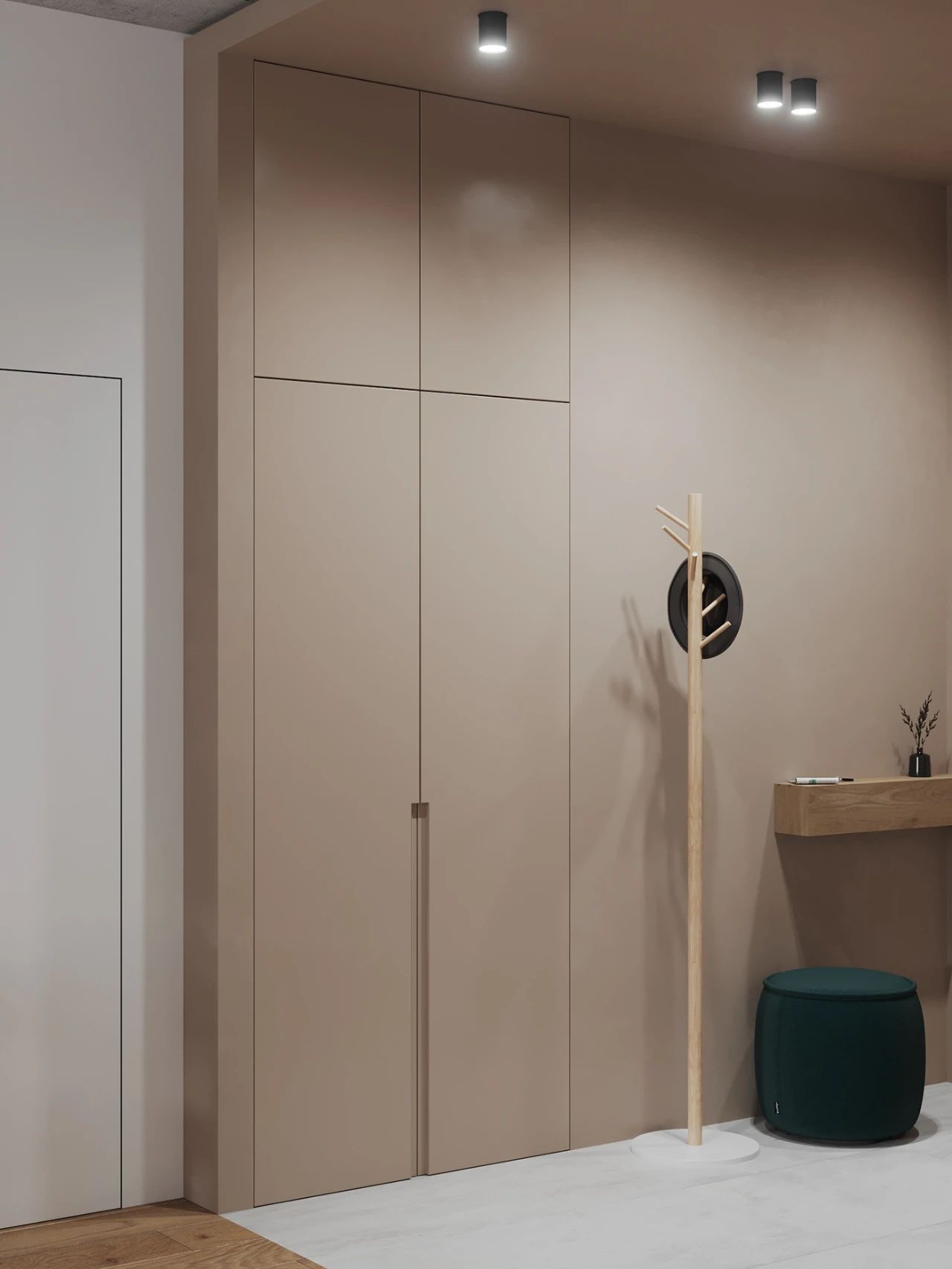 简约之美 · Екатерина Кузнецова 的一居室公寓设计丨Simple Form Interiors-71