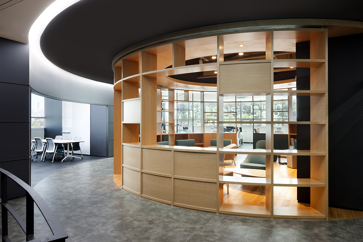 상상인플러스 저축은행 본점 인테리어 - 인테리어회사 디자인다나함-4