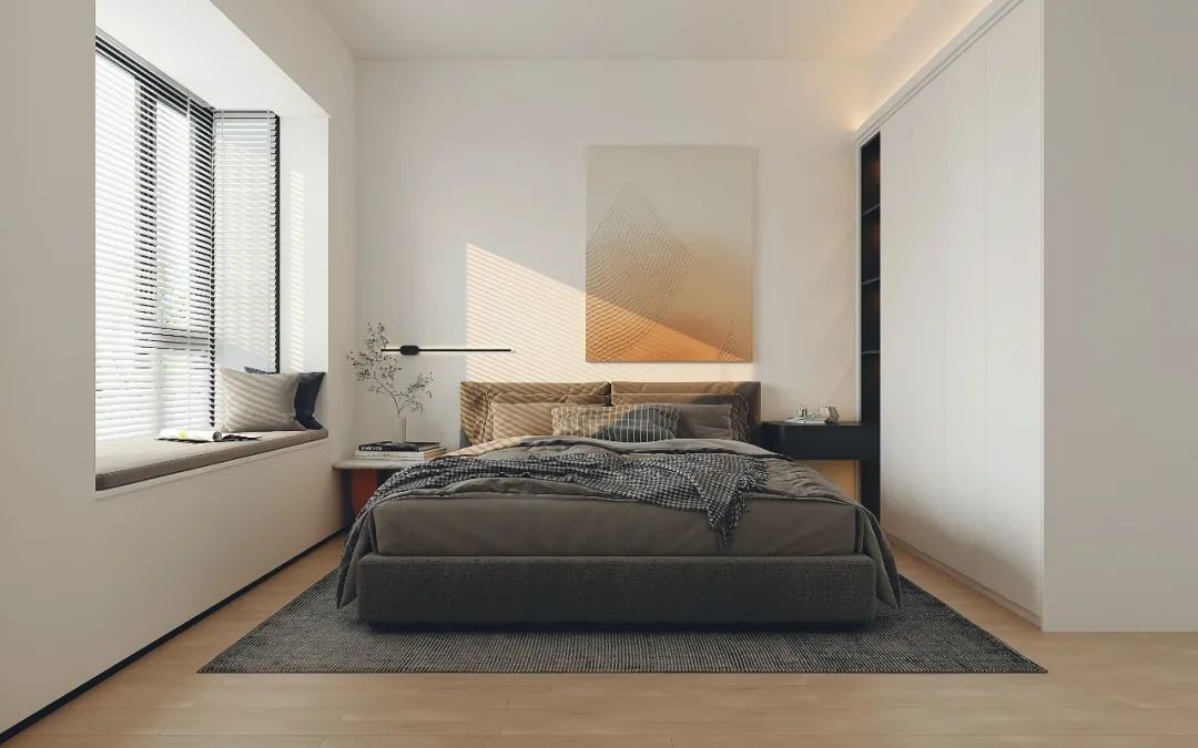 尚城舍影|100㎡简约轻奢三口之家-37