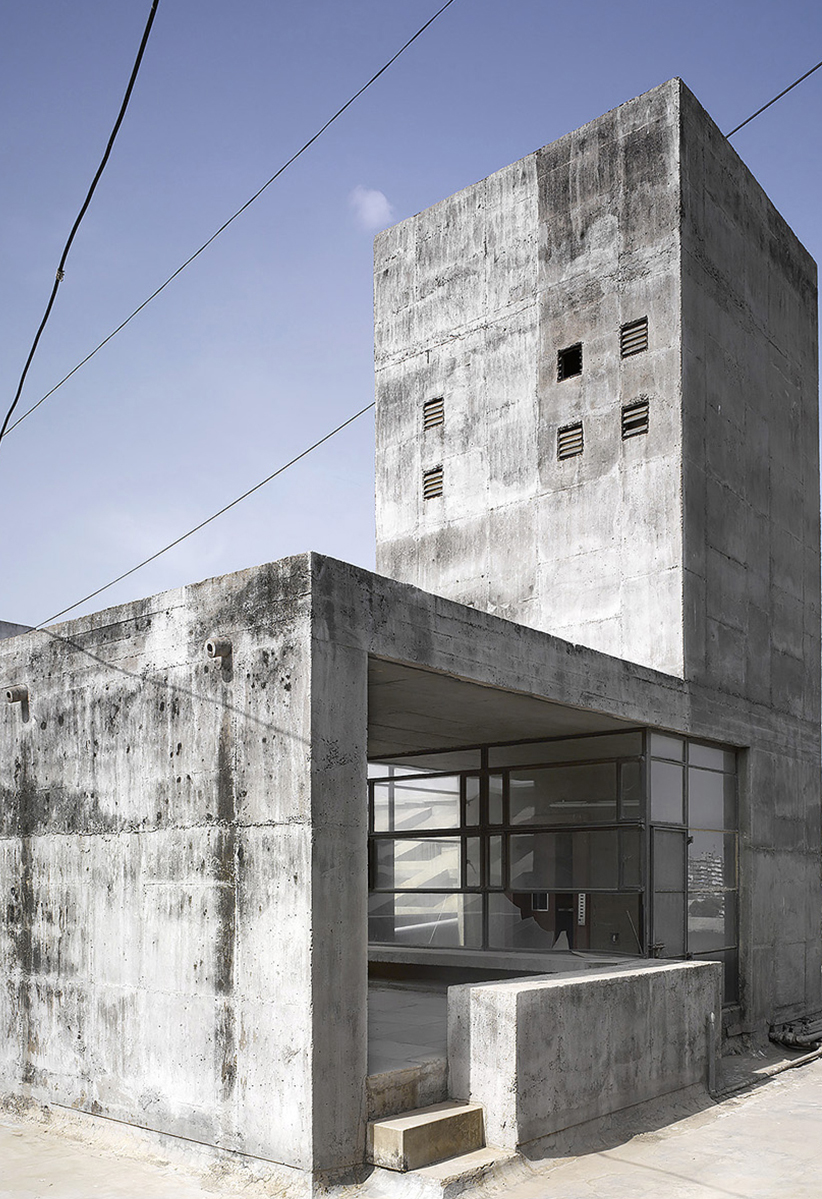 印度阿默达巴德纺织厂总部大楼-23