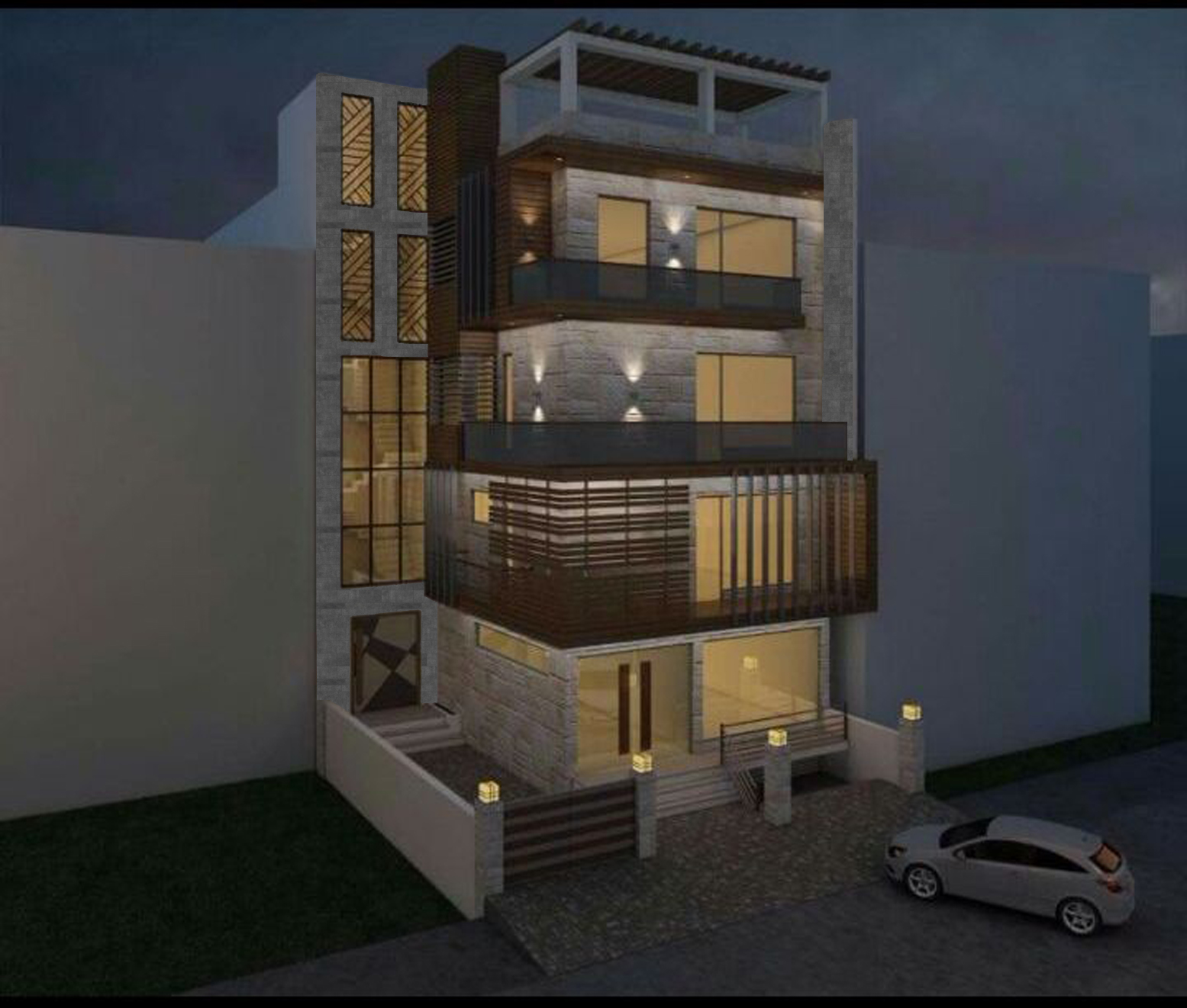 惊艳的私人住宅设计，简约与奢华的完美结合-2