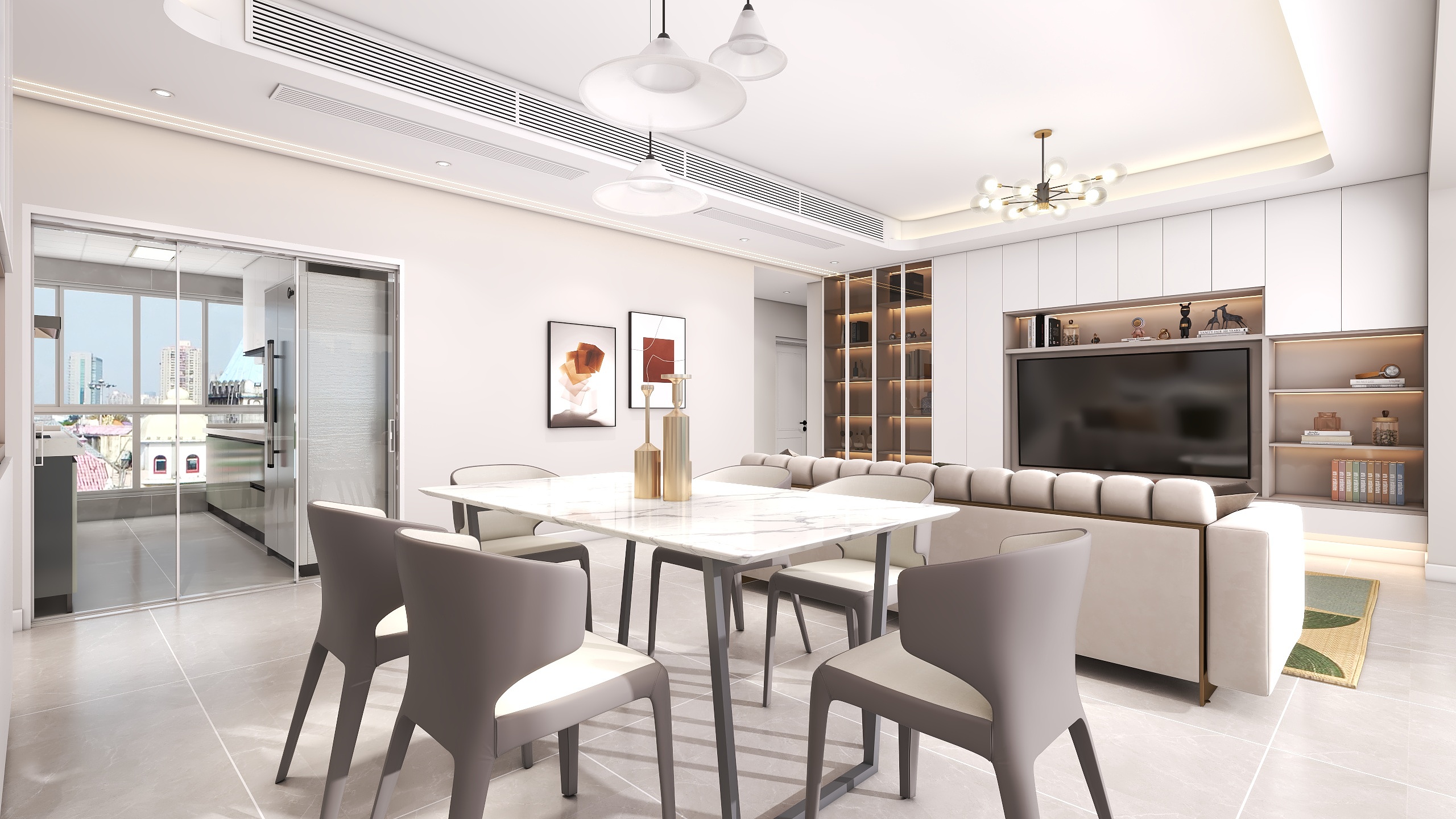 重庆招商雍璟城-璟轩（145平方现代简约四居室）-23