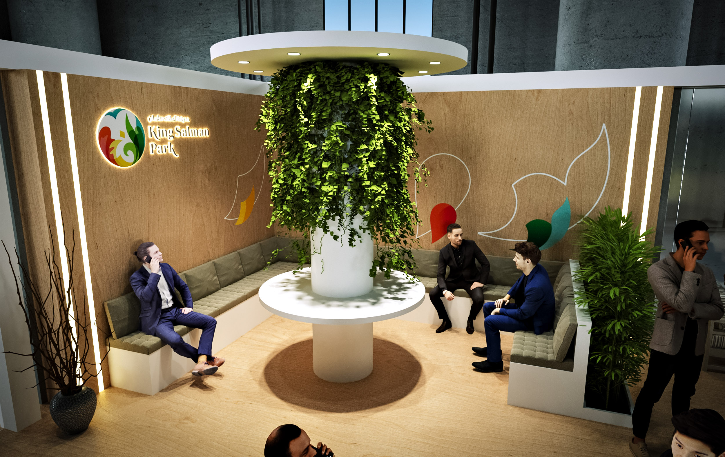 King Salman Park Exhibition Stand 31m x 14m-28