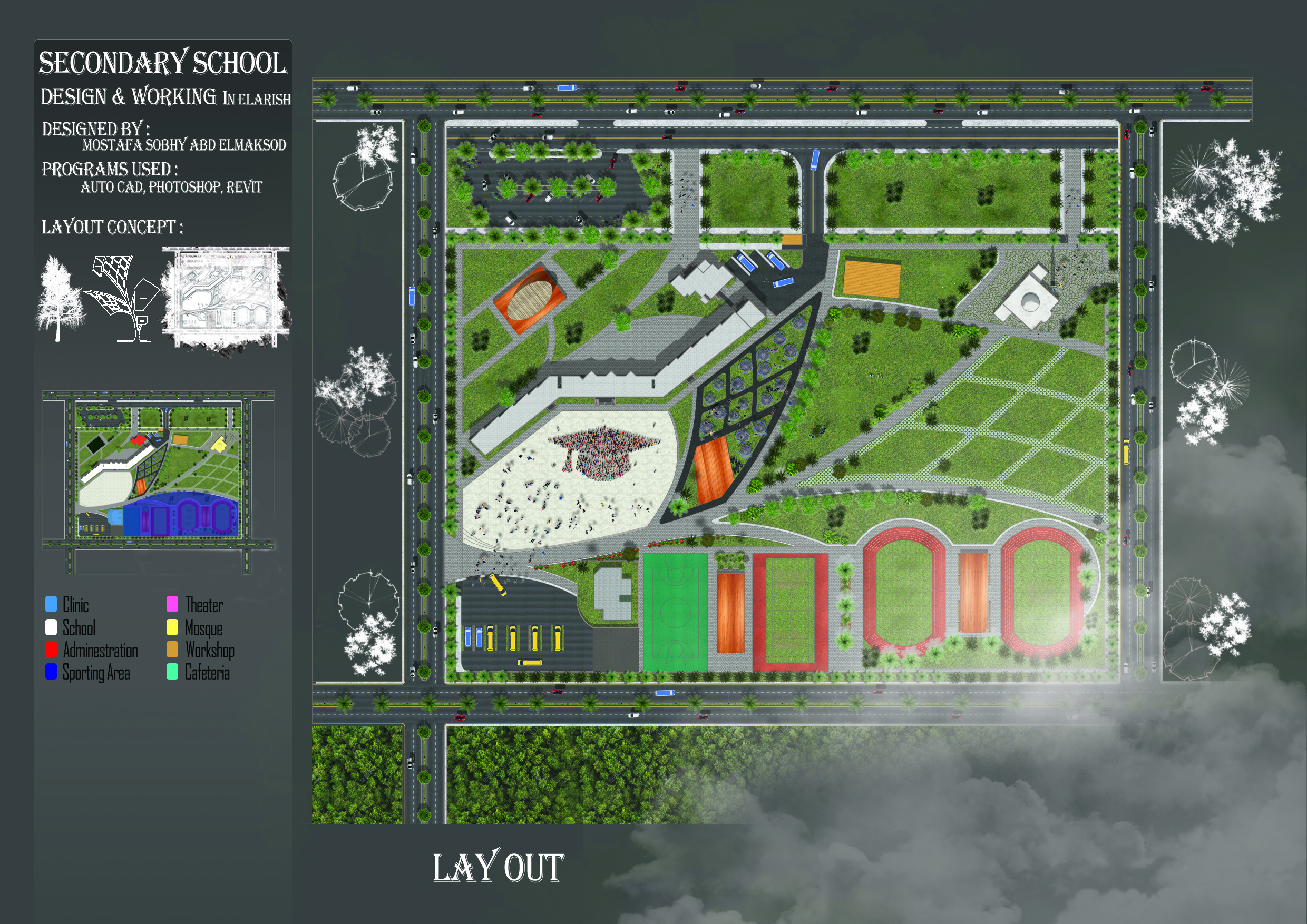 Design, Landscape and working ,Secondary School Project-0