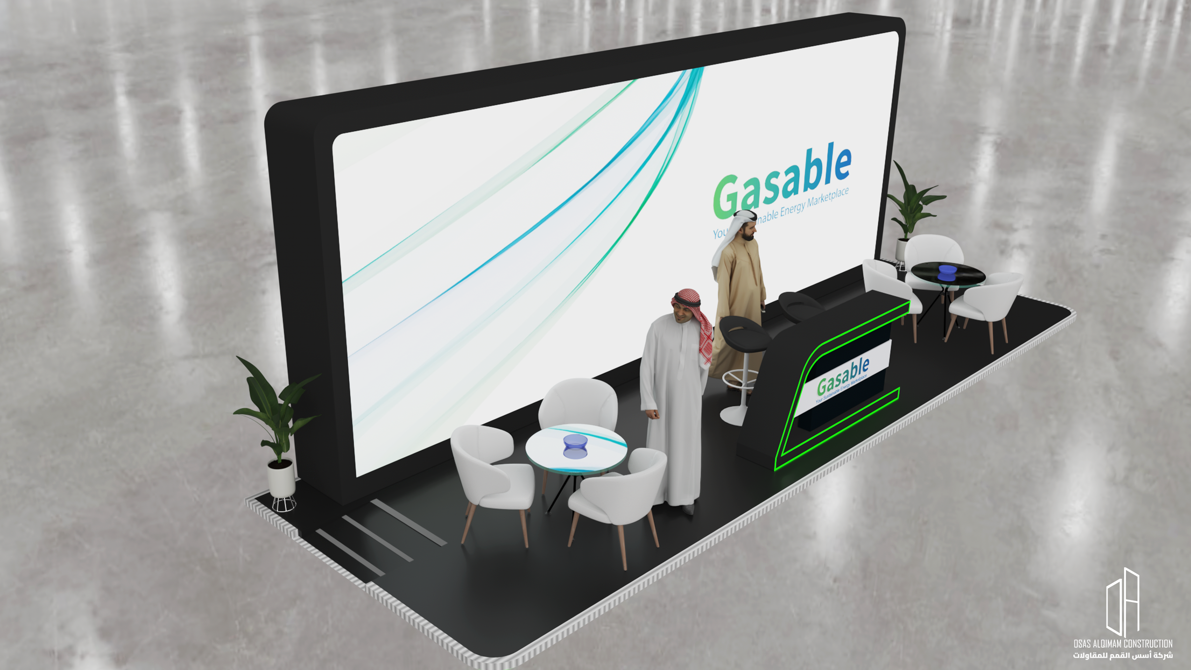 Gasable booth at EV Auto Show Riyadh 2024-16