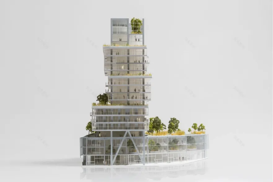 法国圣马洛市地标建筑“信号灯”大厦-39