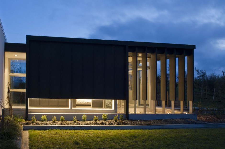 豪华别墅 现代风格简约 新西兰Dixon现代别墅-5