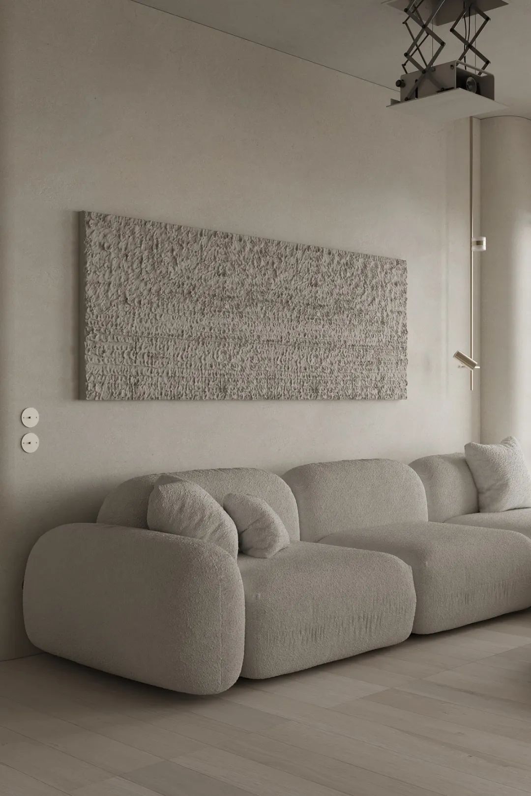 奶油色调温润家居丨Zeworkroom Studio-16