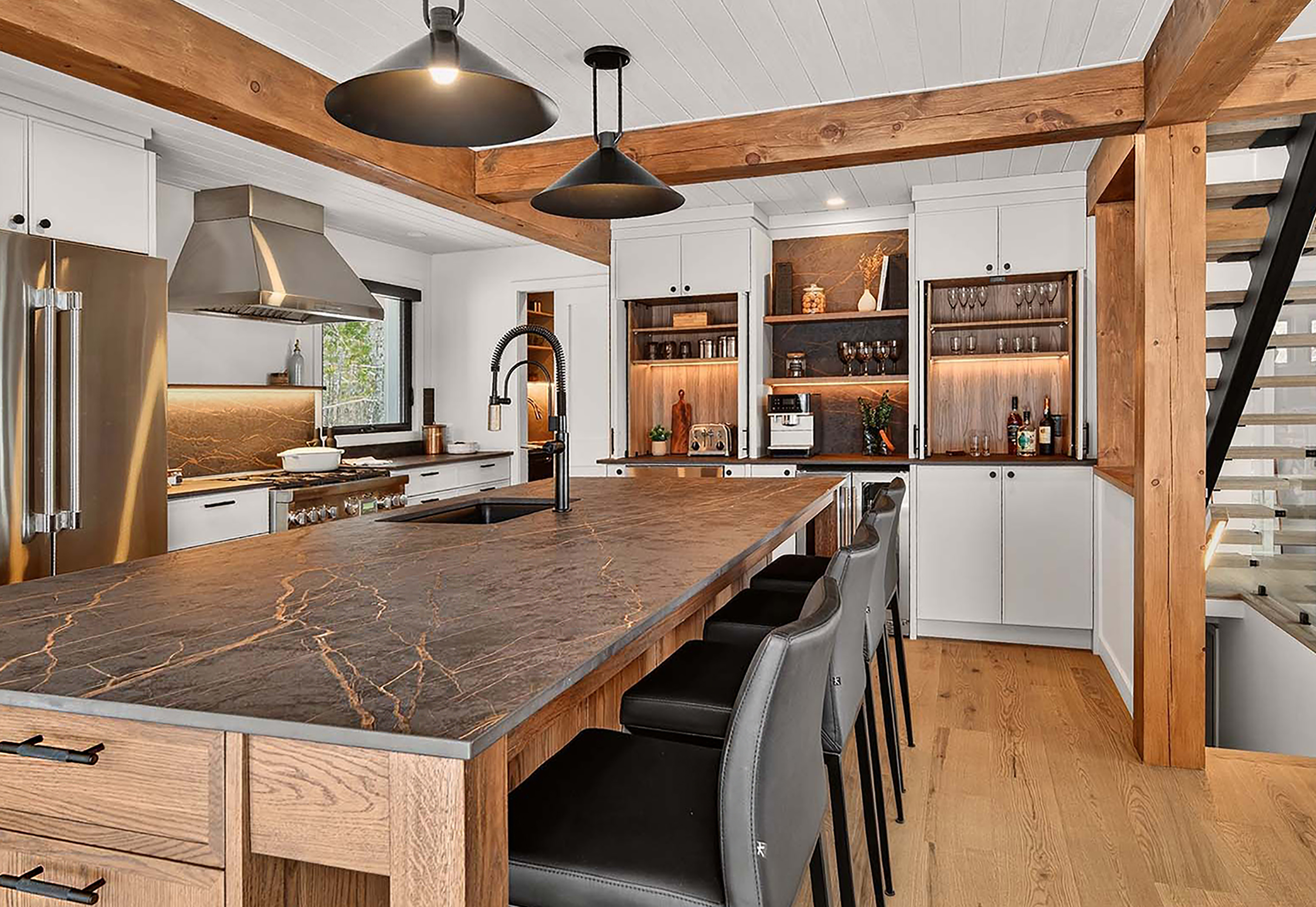 Lake House kitchen-8