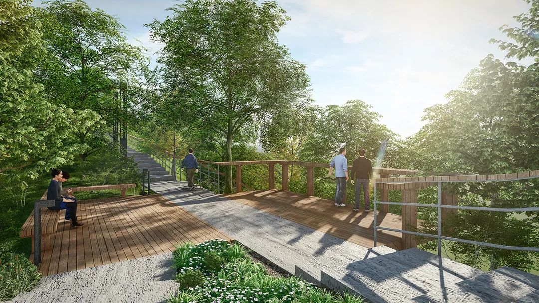 深圳凉帽山公园及公园与周边公共休闲空间联通项目丨中国深圳丨深圳市欧博工程设计顾问有限公司,中国建筑西南设计研究院有限公司-19