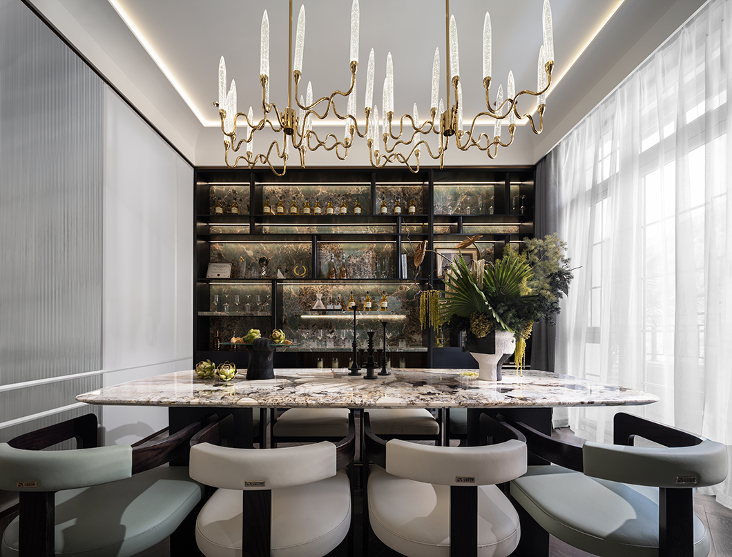 353㎡简奢豪宅丨岳蒙设计-26