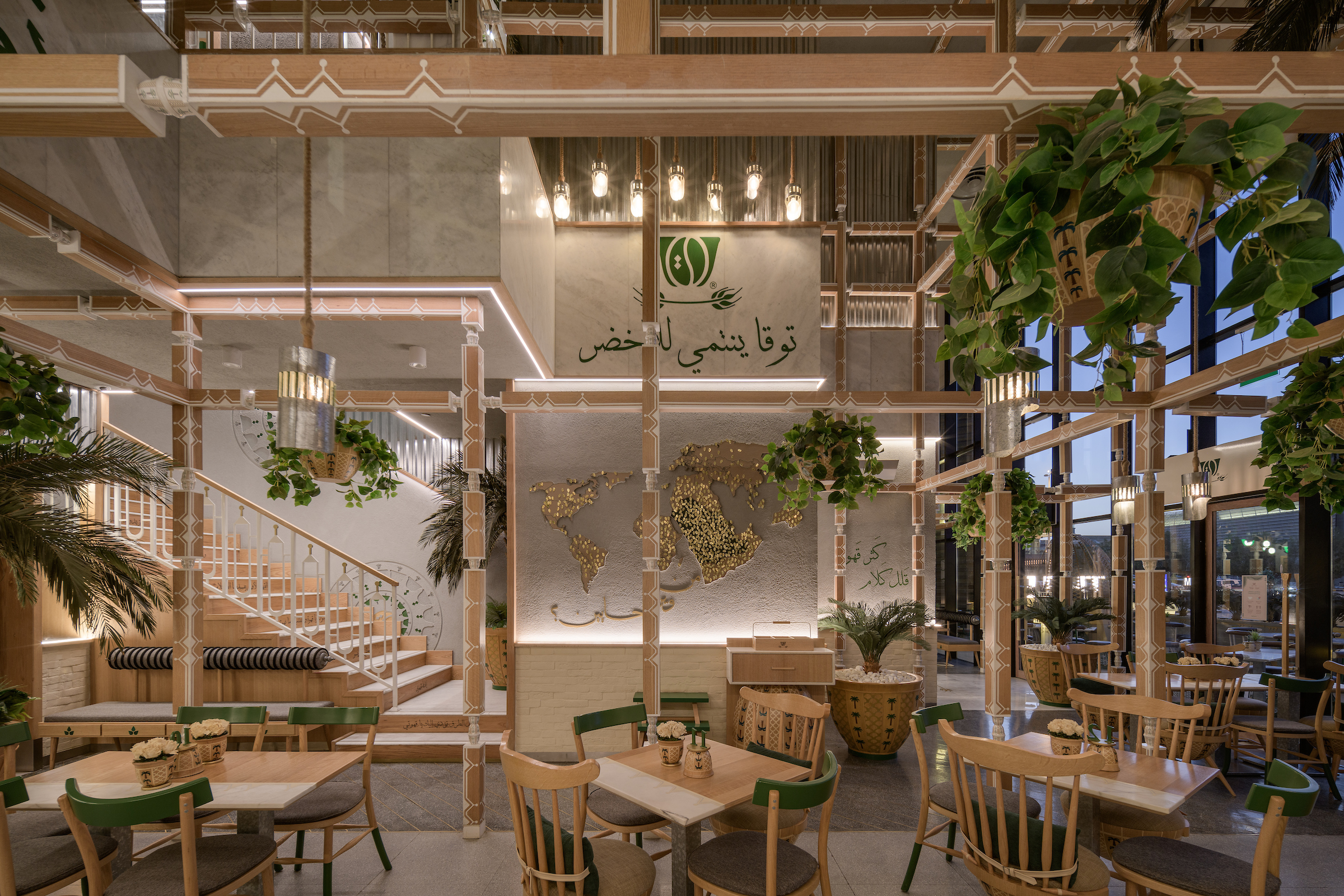 托卡咖啡丨沙特阿拉伯利雅得丨Lines KW-32