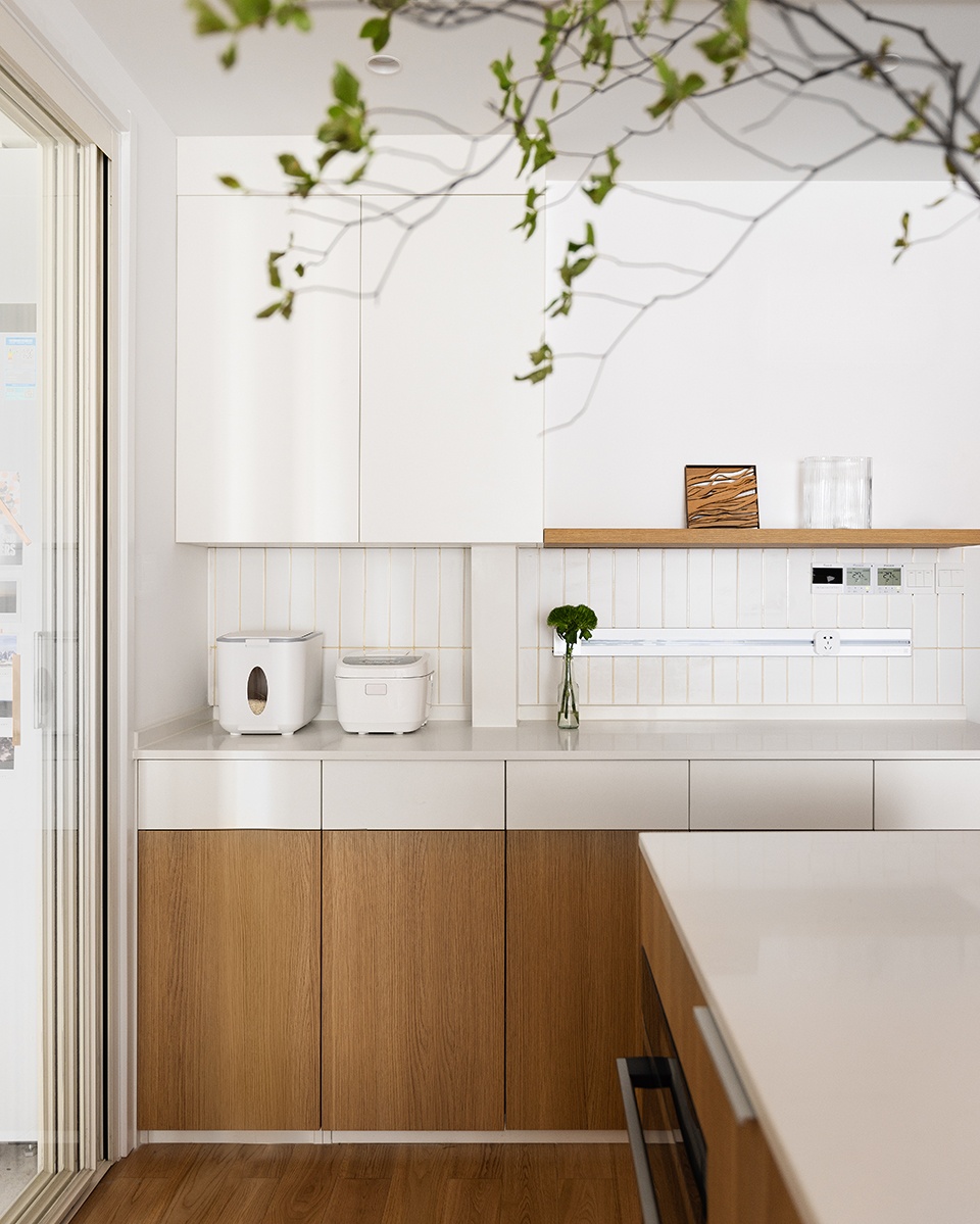 抽象美学融入景观设计师婚房，拓扑几何打造诗意空间-15