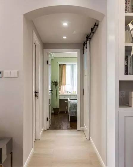 90㎡简约清新混搭两居，不只好看，且可细品！-12