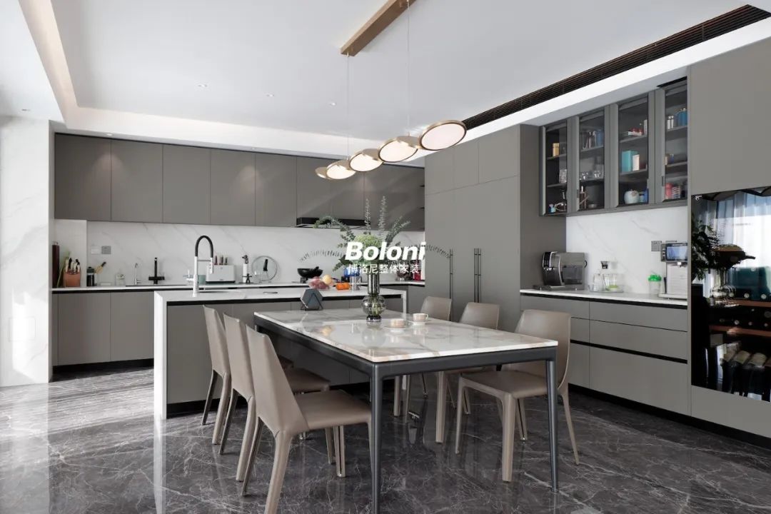 总裁家开放式餐厨设计丨进修米兰理工学院,进修东京大学-5