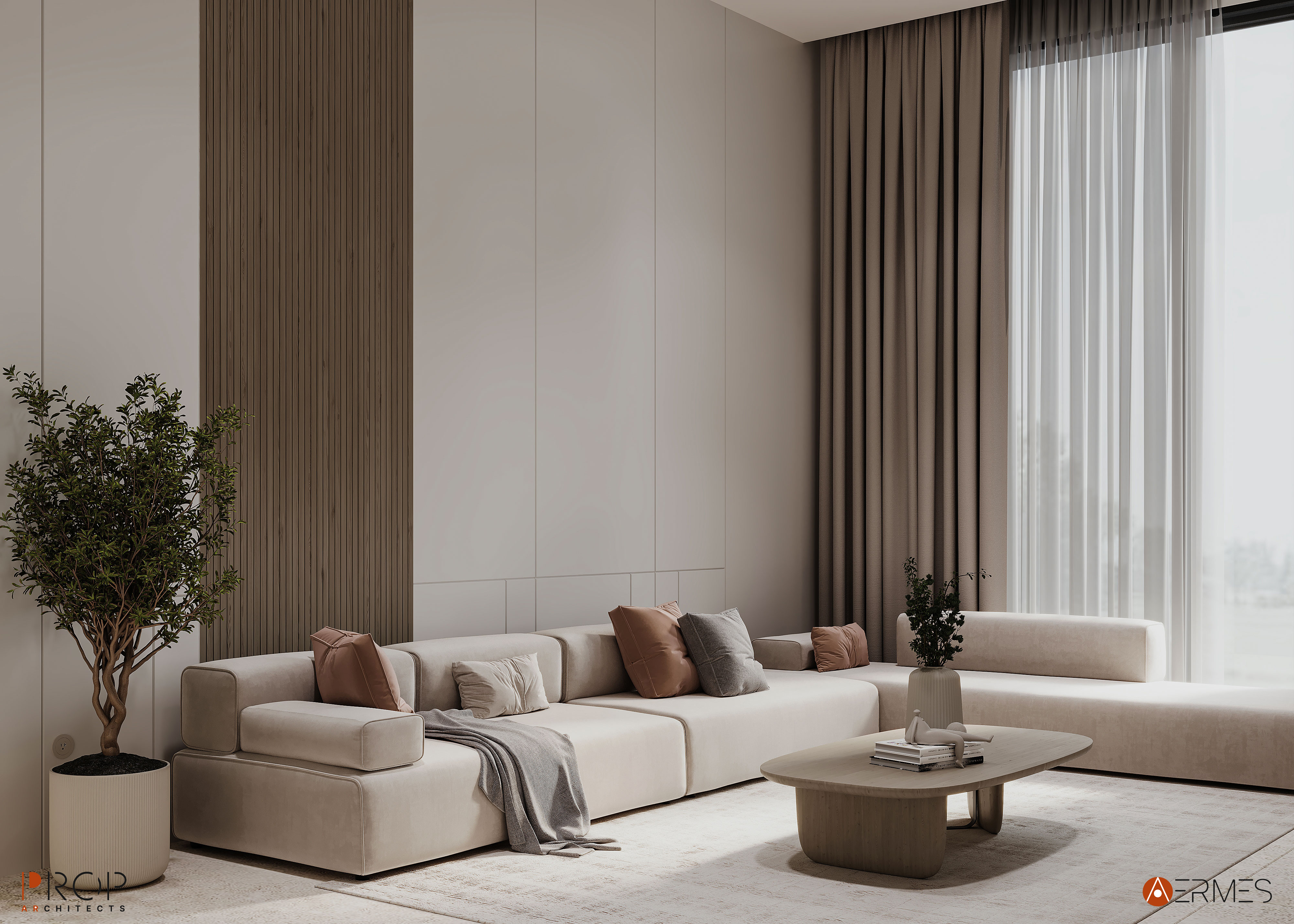 VILLA INTERIOR（别墅室内设计）丨沙特阿拉伯吉赞丨PROP & AERMES ARCHITECTS-28